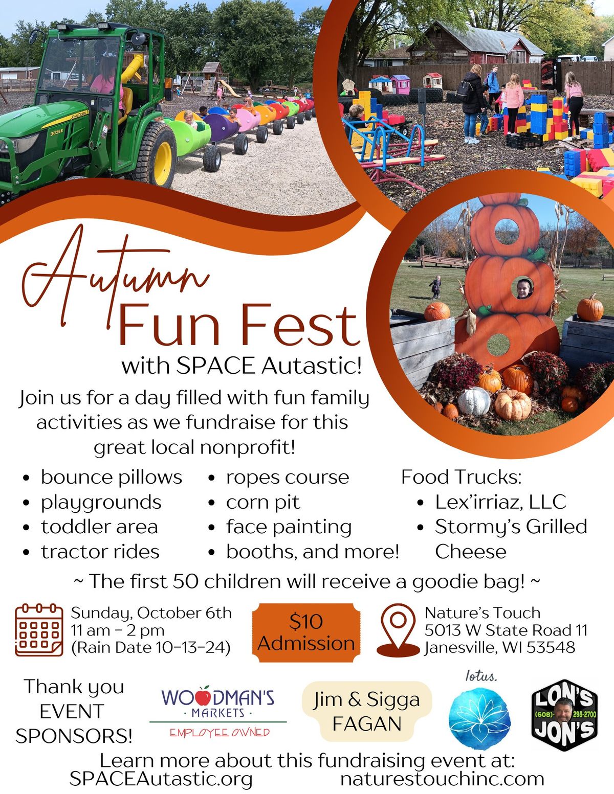 Autumn Fun Fest with SPACE Autastic, Inc