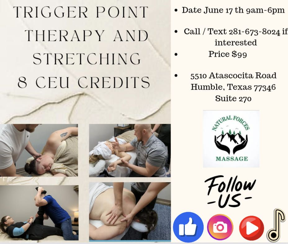 Trigger Point Therapy 8CEU Credits