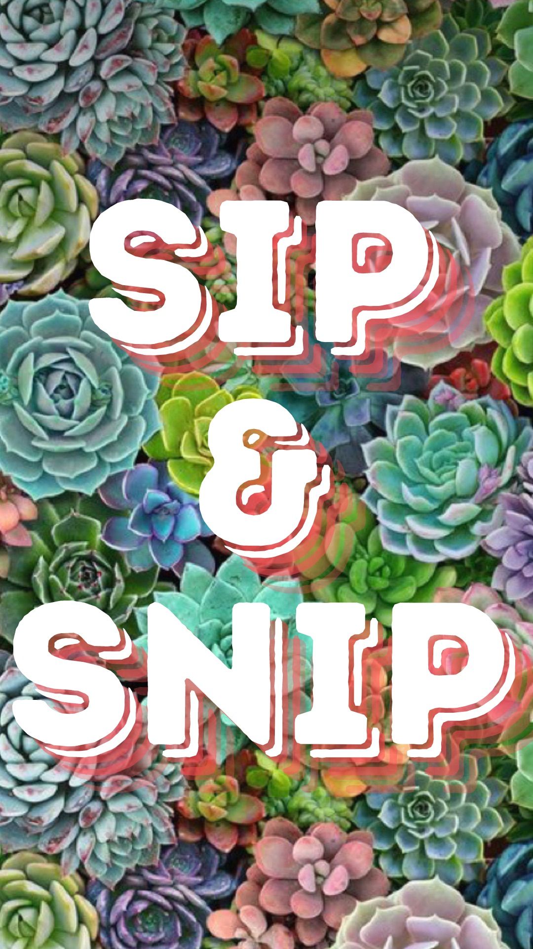 Succulent Sip&Snip