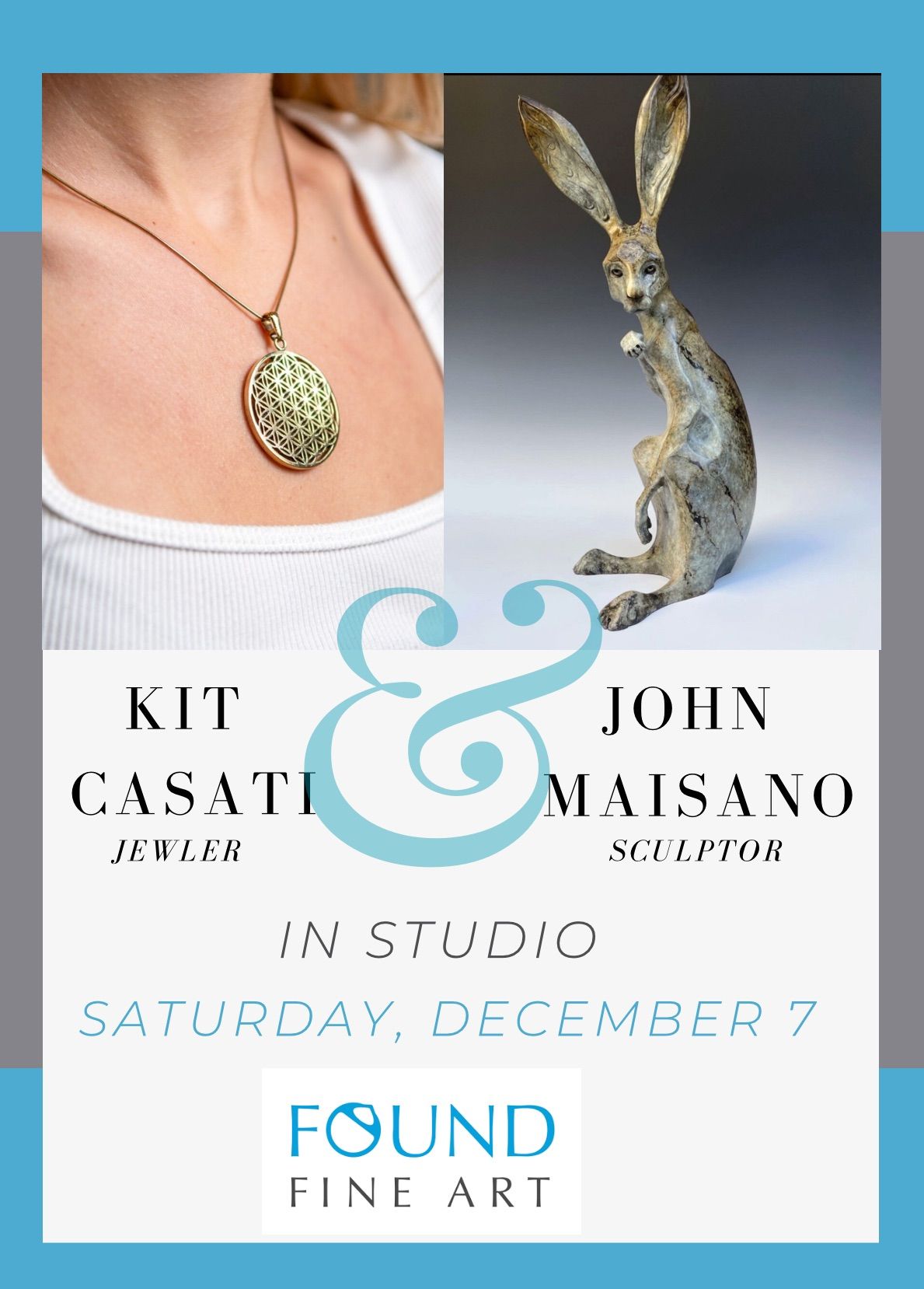 Artists in Studio: John Maisano & Kit Casati