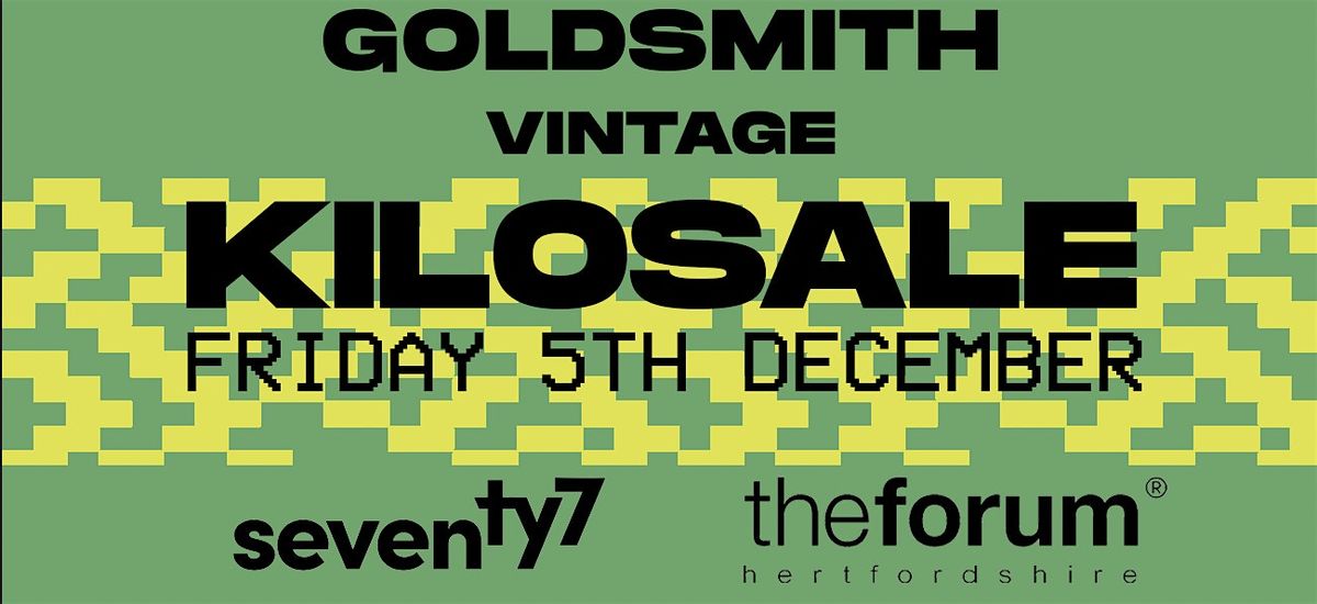 Goldsmith Vintage University Of Herts Kilosale