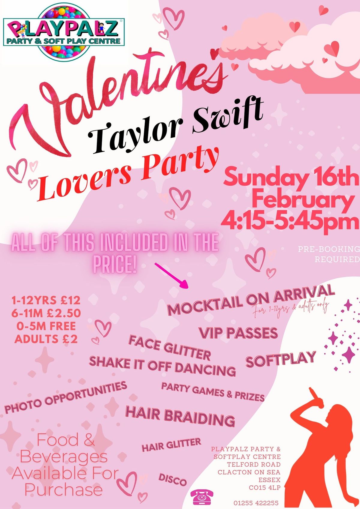 Taylor Swift Inspired Valentines Party