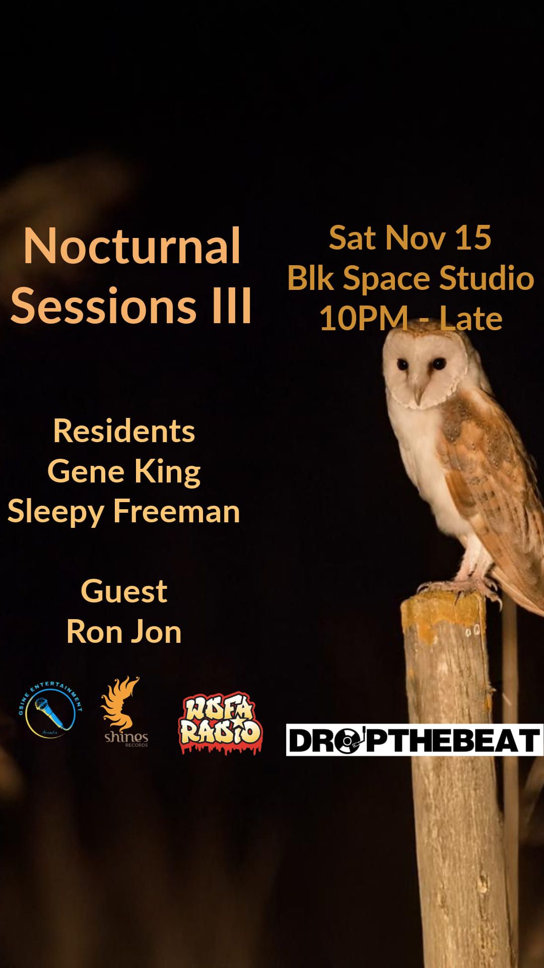 Nocturnal Sessions III - Drop The Beat LIVE