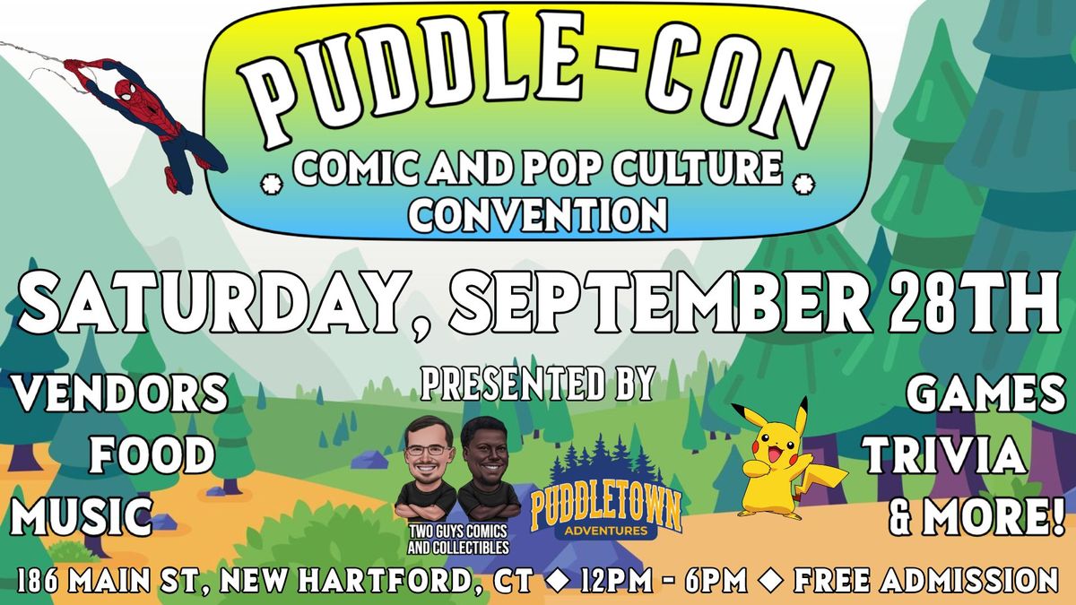 PUDDLE-CON Comic and Pop Culture Convention 