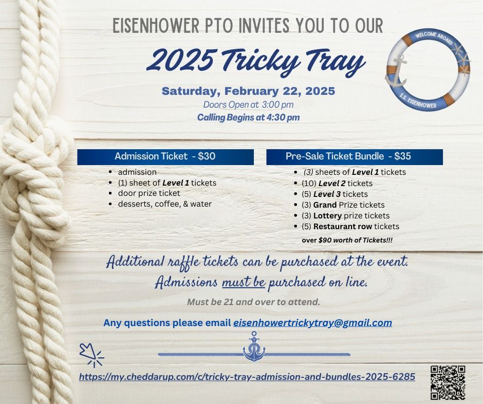 Tricky Tray - Tickets on Sale Now