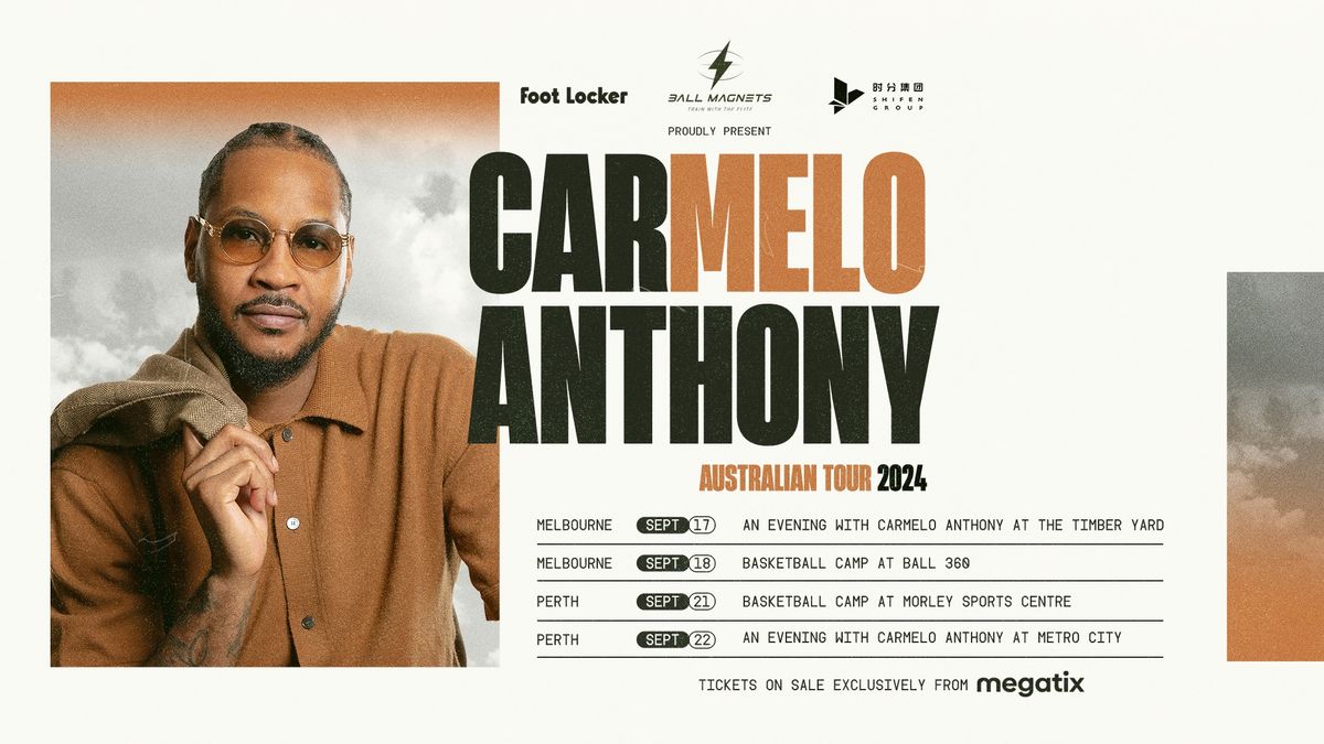 An Evening with Carmelo Anthony - Perth