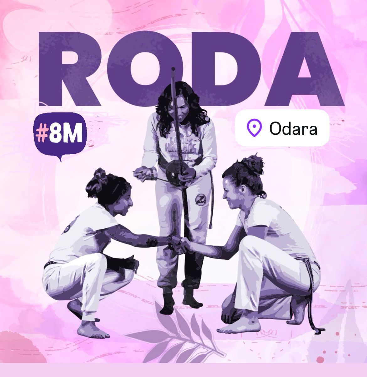 Roda en conmemoraci\u00f3n del D\u00eda Internacional de la Mujer.