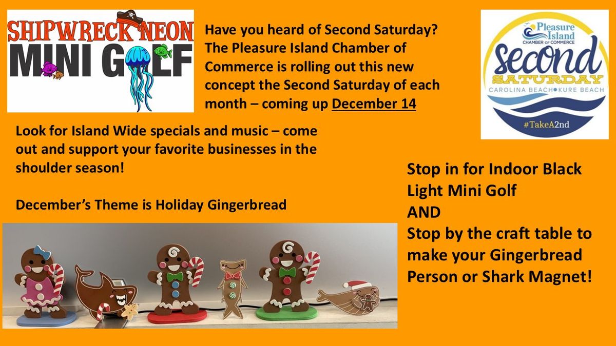 Second Saturday - Holiday Gingerbread