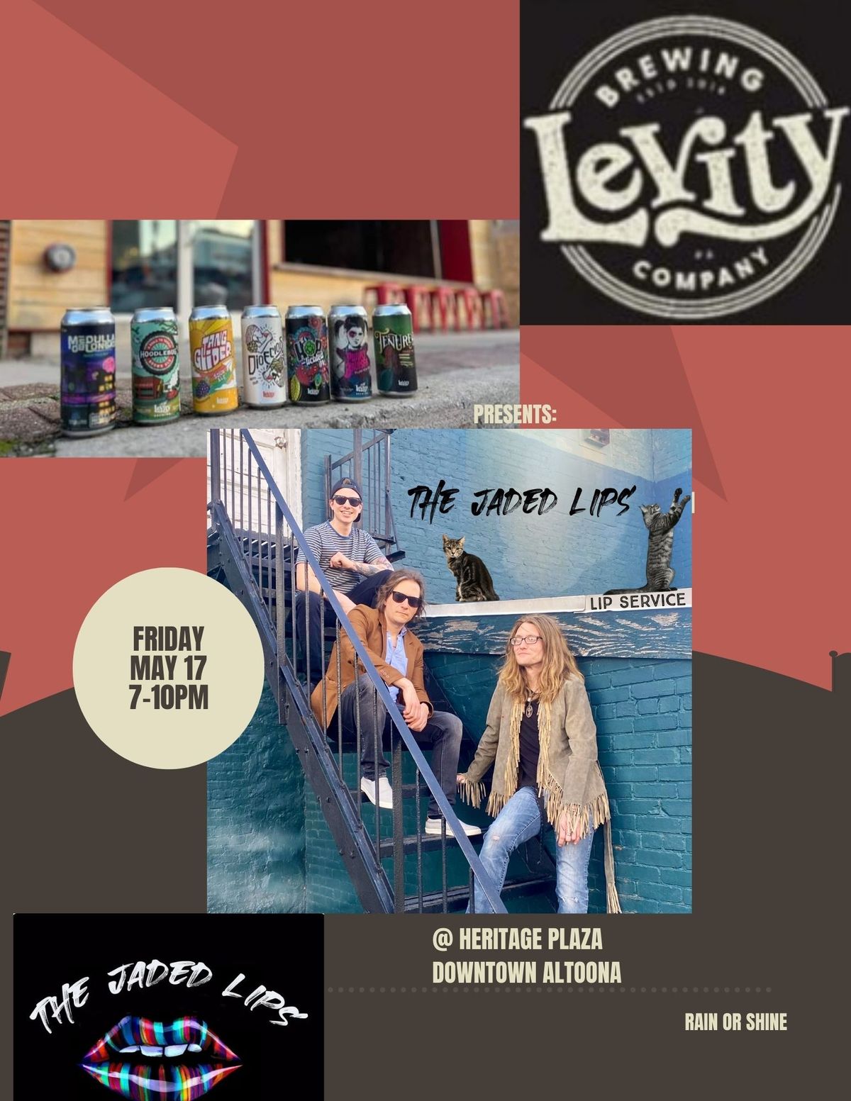 The Jaded Lips at Levity Brewing (5\/17\/2024)