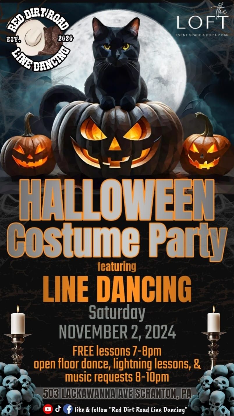 Halloween Costume + Line Dance Party \ud83c\udf83\ud83d\udc08\u200d\u2b1b\ud83d\udc7b