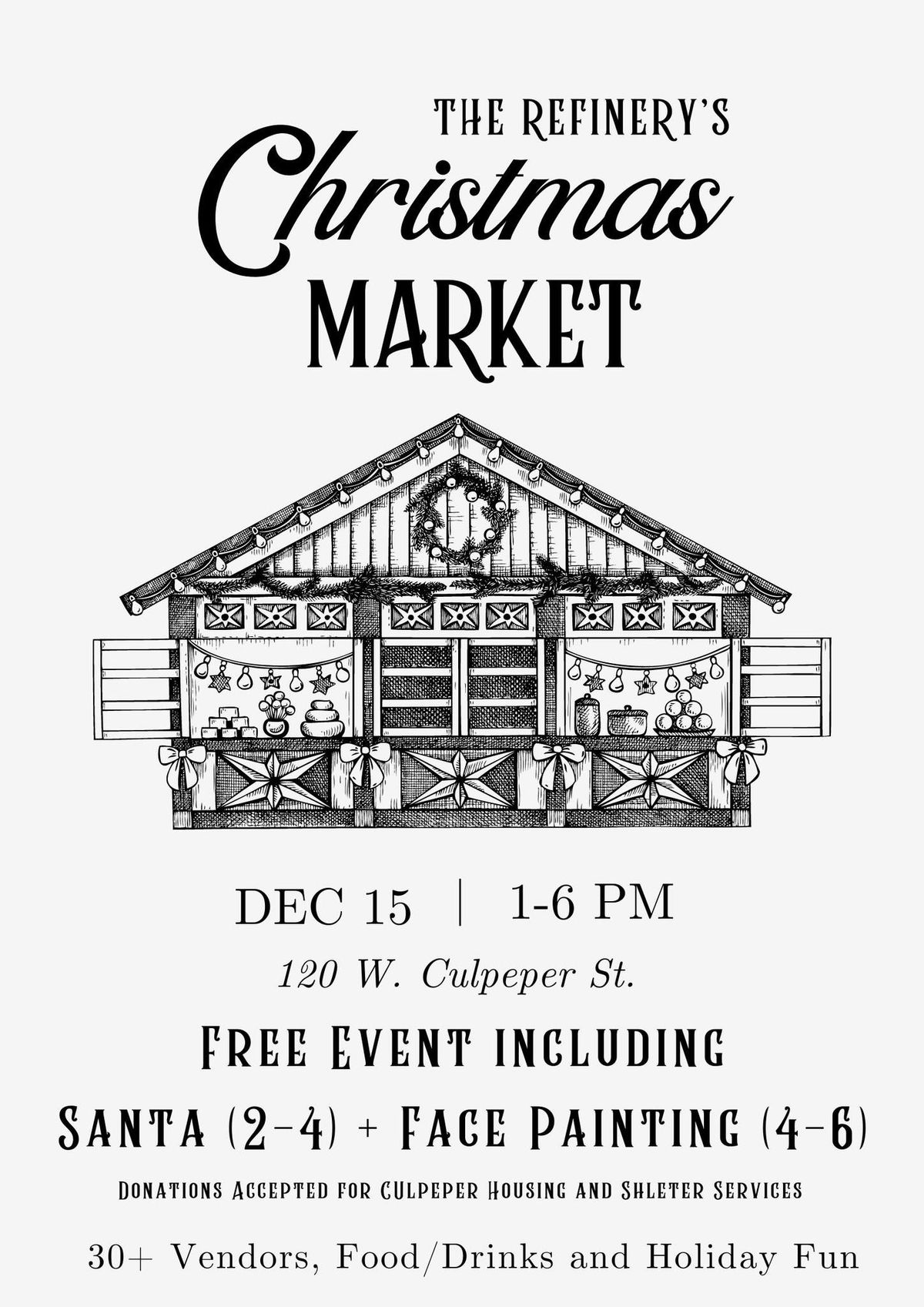 The Refinery\u2019s Christmas Market 