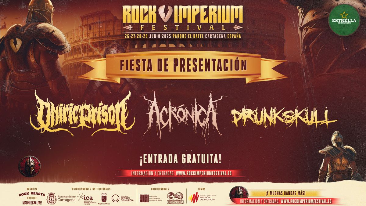 Fiesta de Presentaci\u00f3n Rock Imperium Festival (Granada)