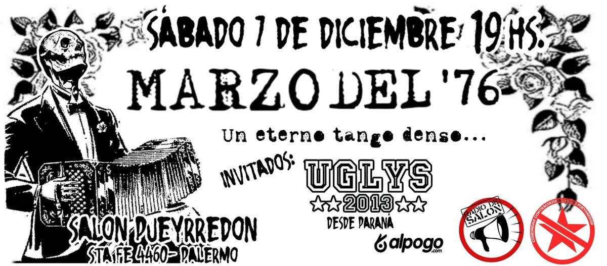 SAB 7\/12 \u2022 Marzo del 76 en Sal\u00f3n Pueyrred\u00f3n