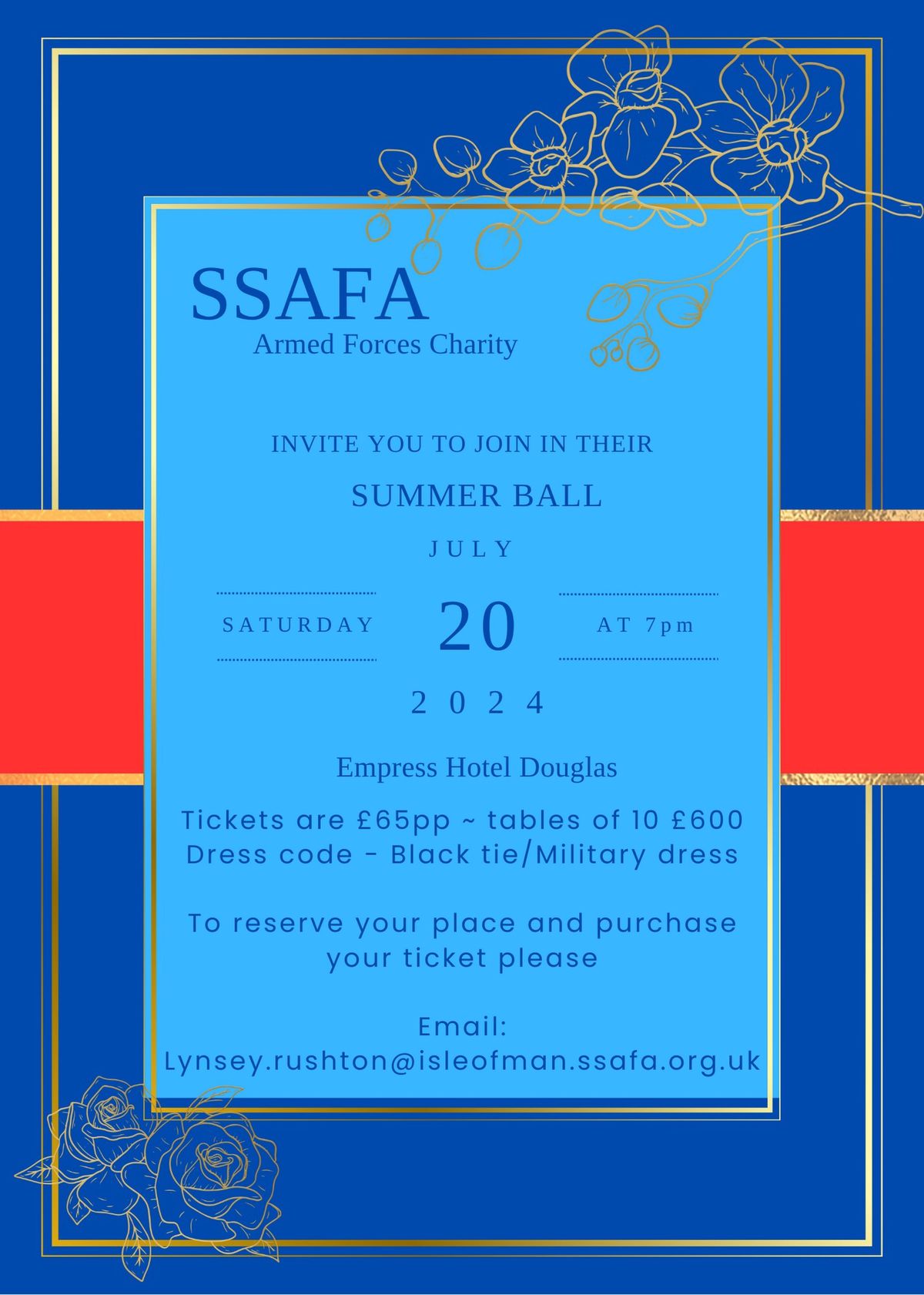 SSAFA Summer Ball