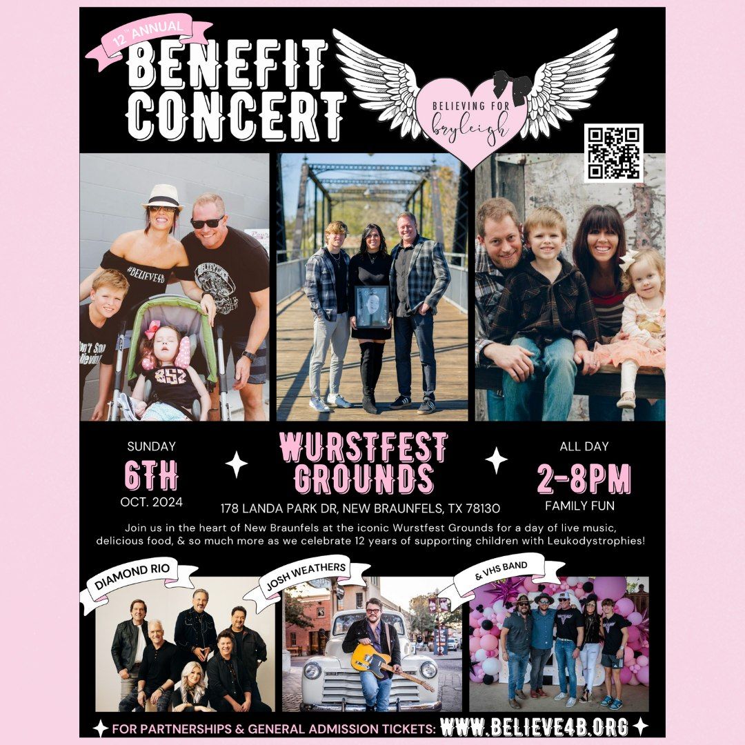 12th Annual Believing for Bryleigh Benefit Concert