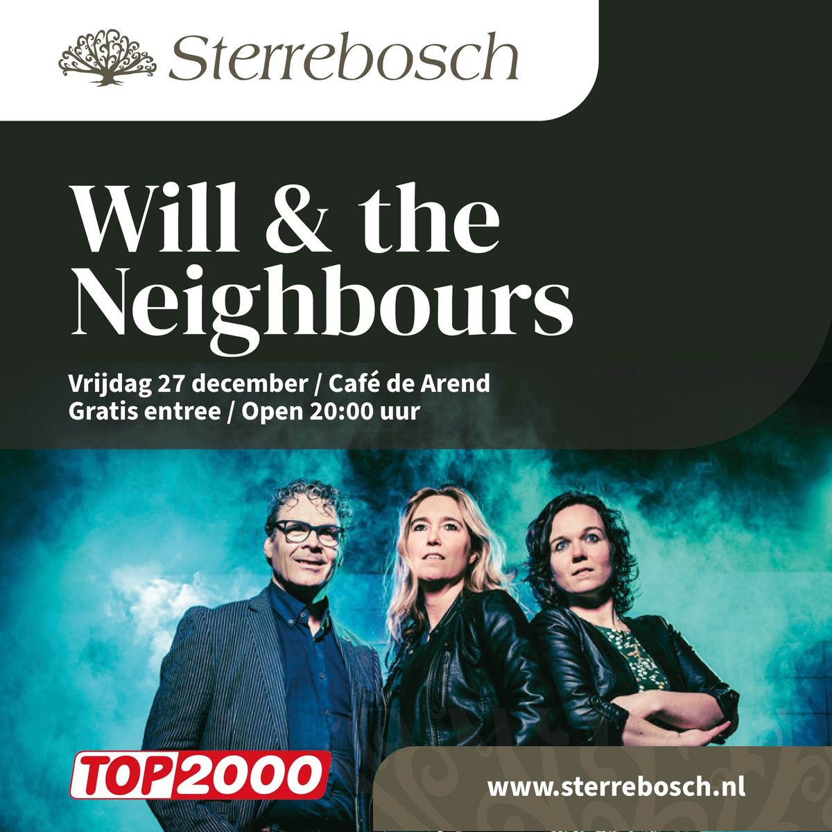 Top 2000 LIVE! Will & the Neighbours