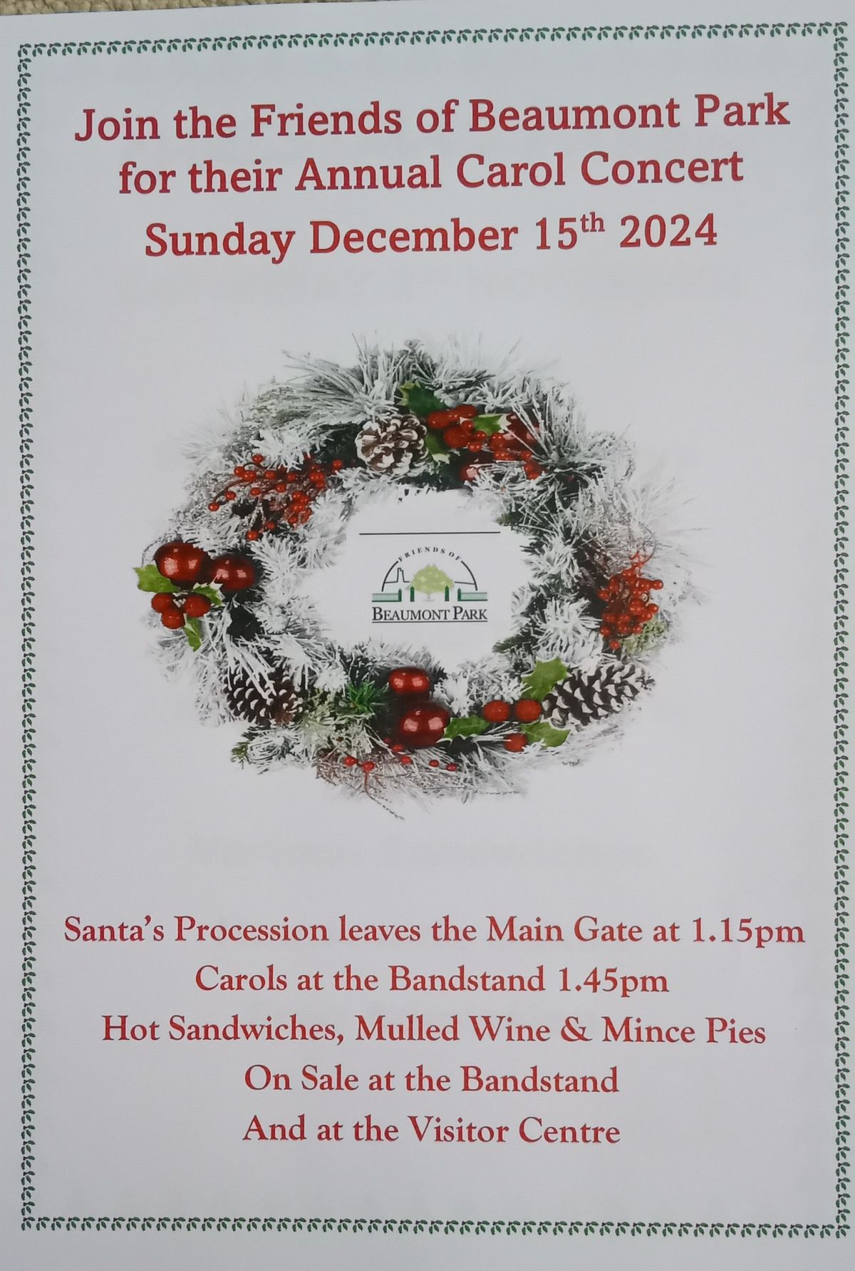 Santa Procession and Annual Carol Concert