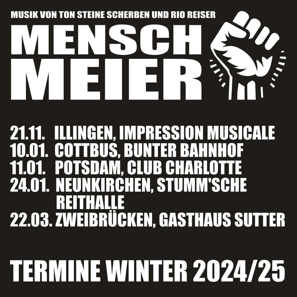 Mensch Meier - Musik von TON STEINE SCHERBEN und Rio Reiser