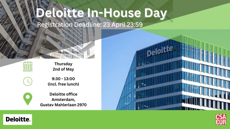 Deloitte In-House Day