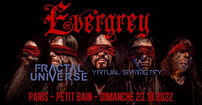 Evergrey, Fractal Universe, Virtual Symmetry \/\/ Paris