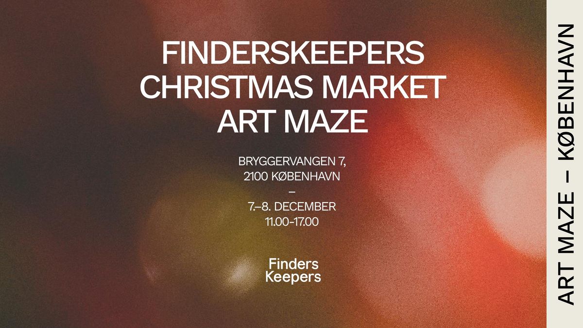 FindersKeepers Christmas Design Market i Art Maze