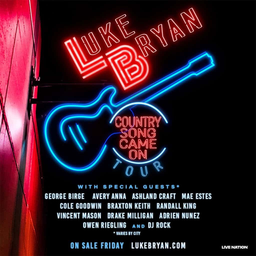 Luke Bryan George Birge Randall King & Owen Riegling