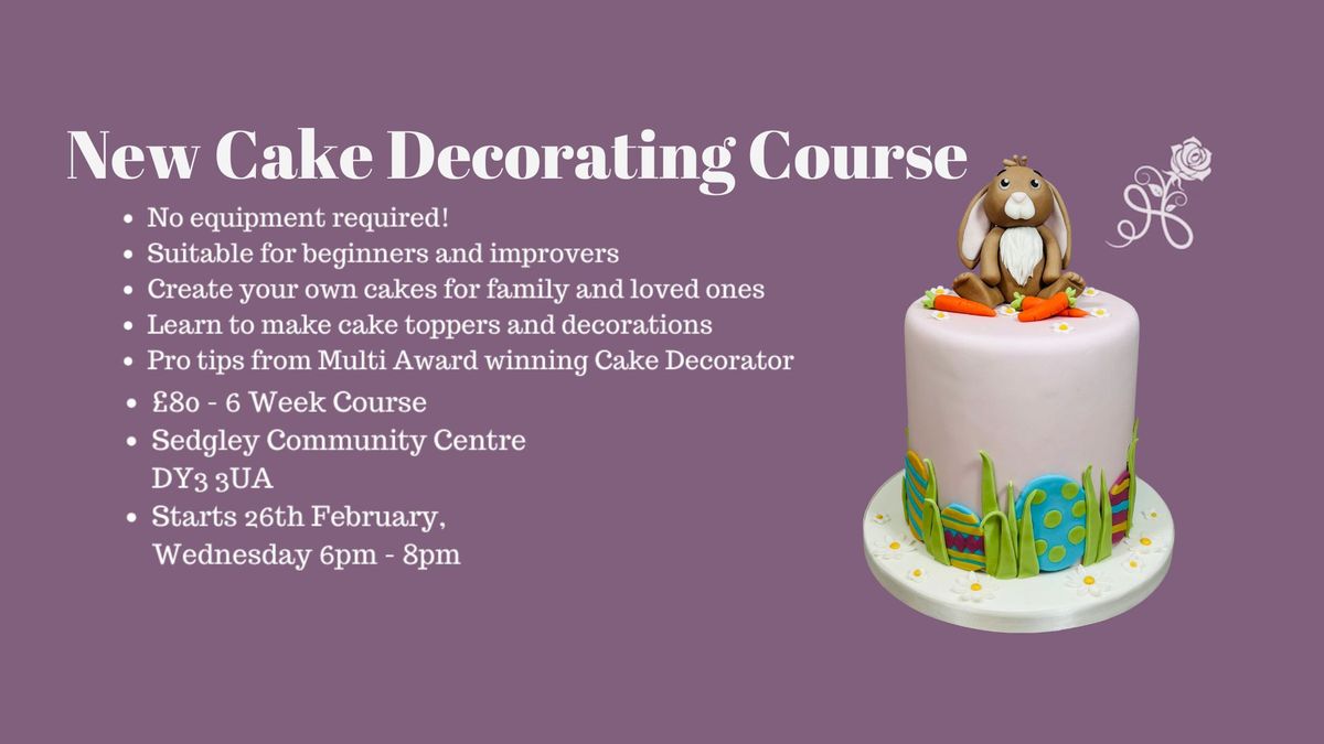 Beginners Cake Decorating Course