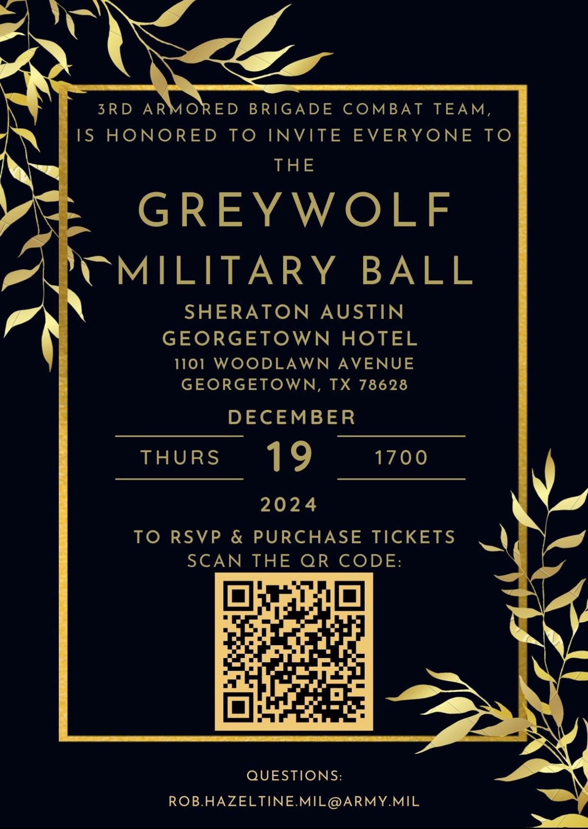 GREYWOLF Military Ball