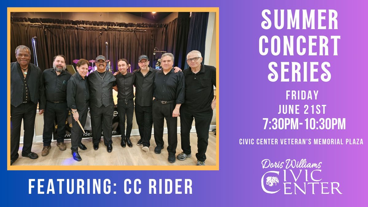 Summer Concert Series Featuring: CC Rider