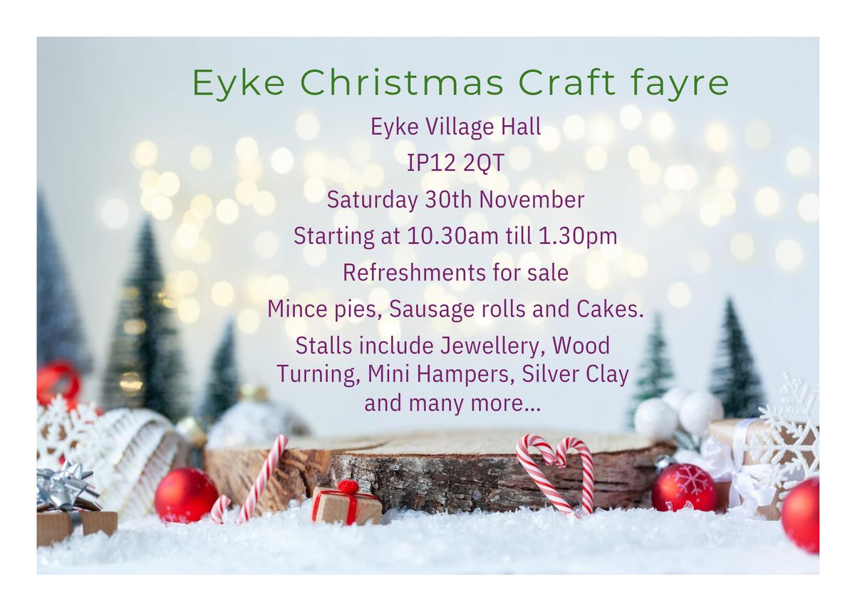 Eyke Christmas Craft Fayre 