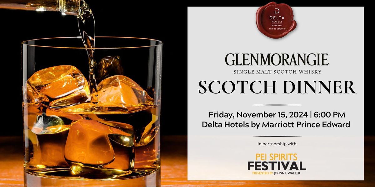 Glenmorangie Scotch Dinner