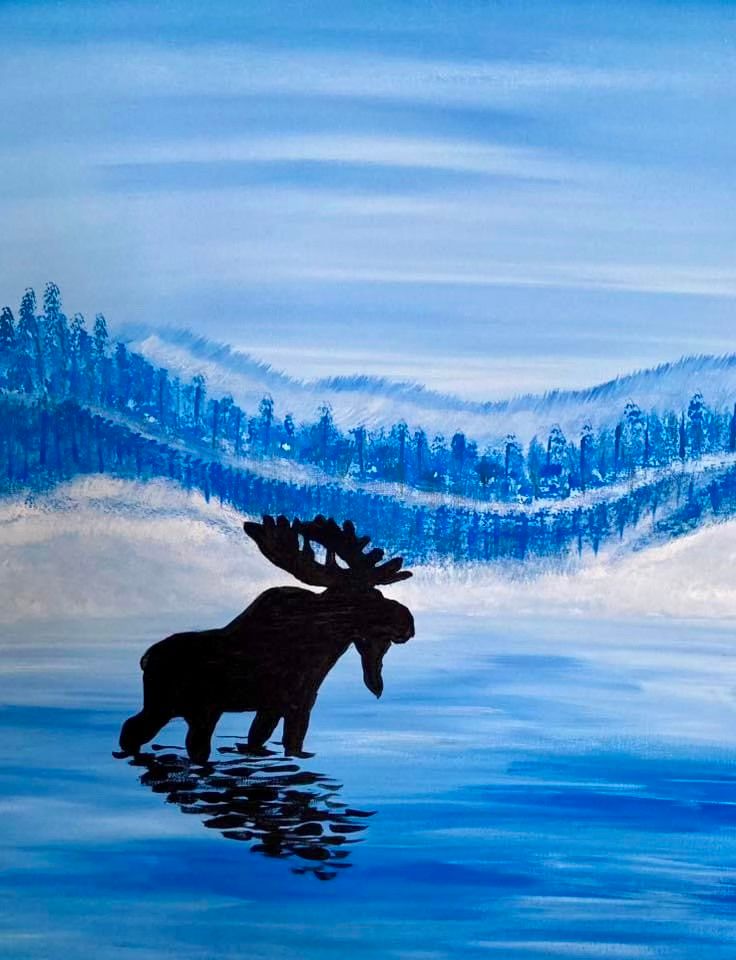 Moose in Mist $29.00 Family Event