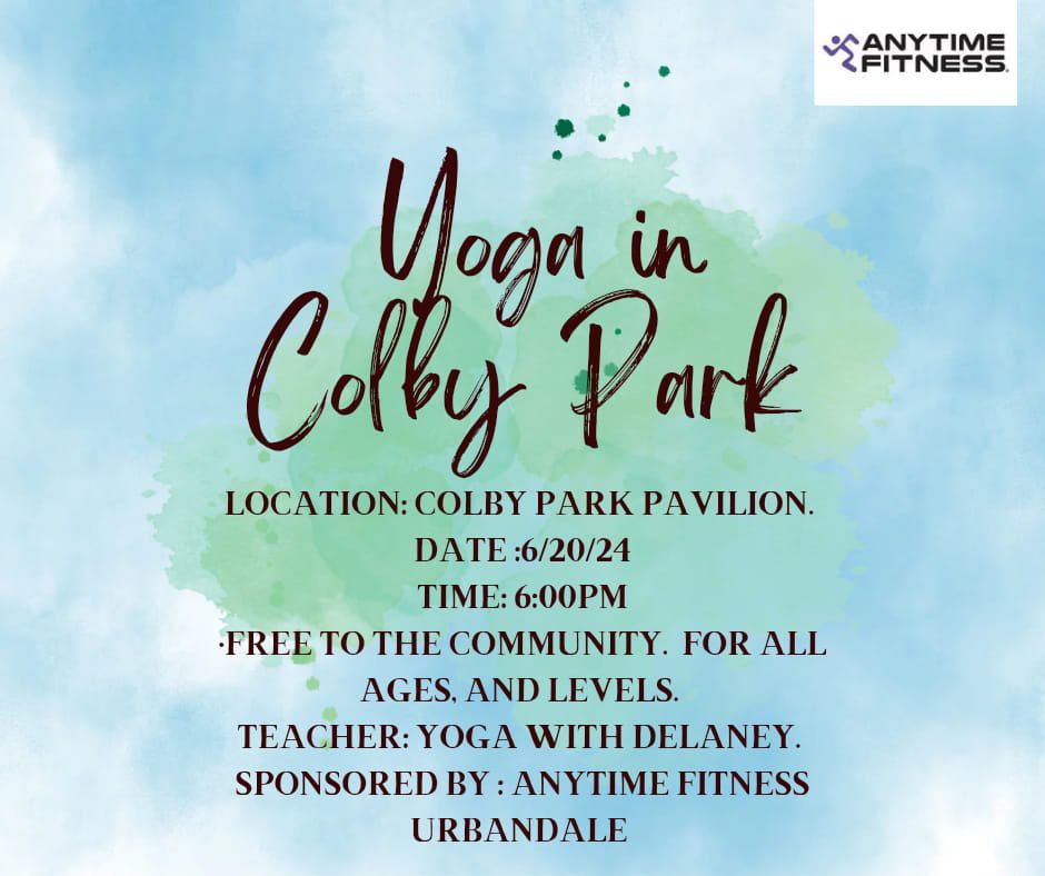 Yoga in Colby Park 