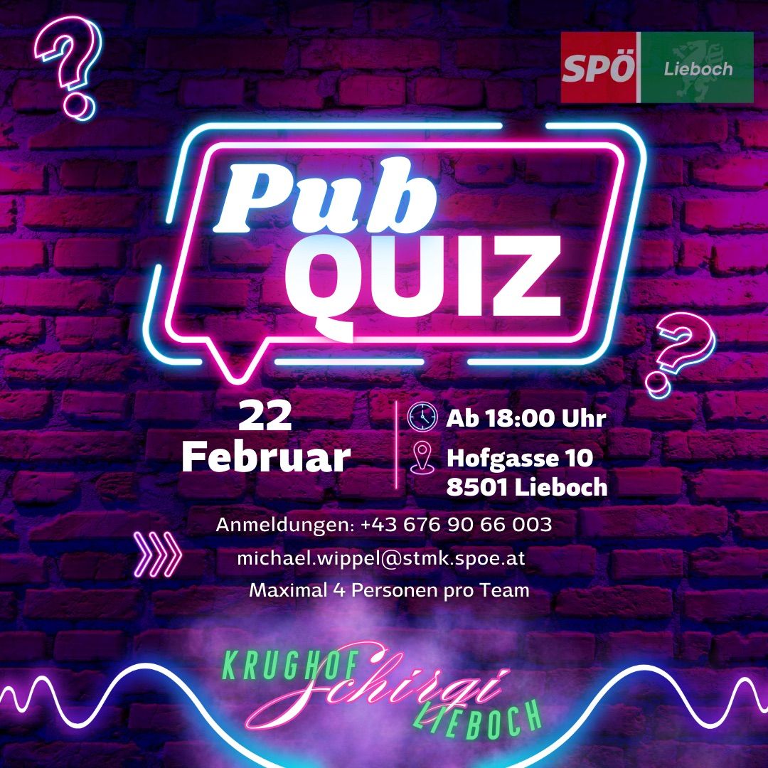 Pub-Quiz Lieboch