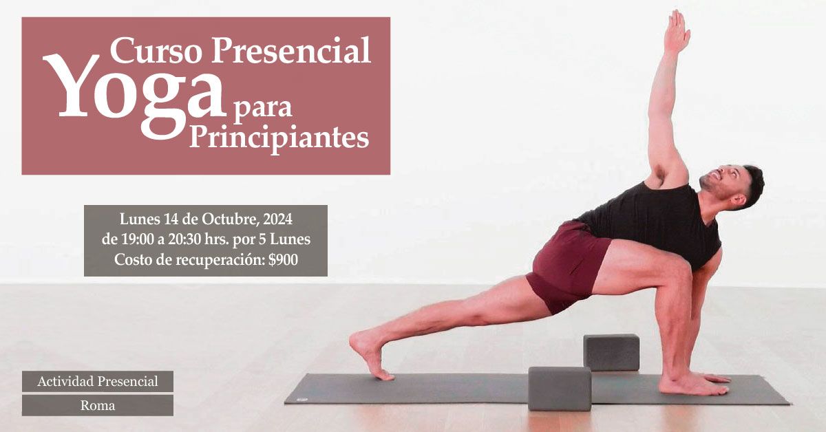 Curso de Yoga para Principiantes (por 5 Lunes)