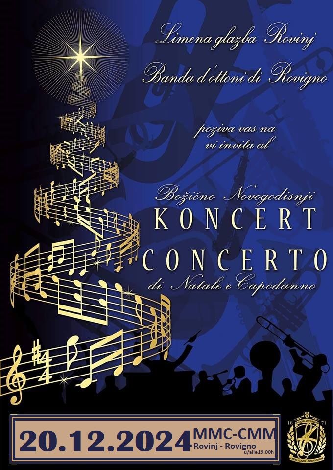 Bo\u017ei\u0107no Novogodi\u0161nji Koncert - Concerto di Natale e Capodanno