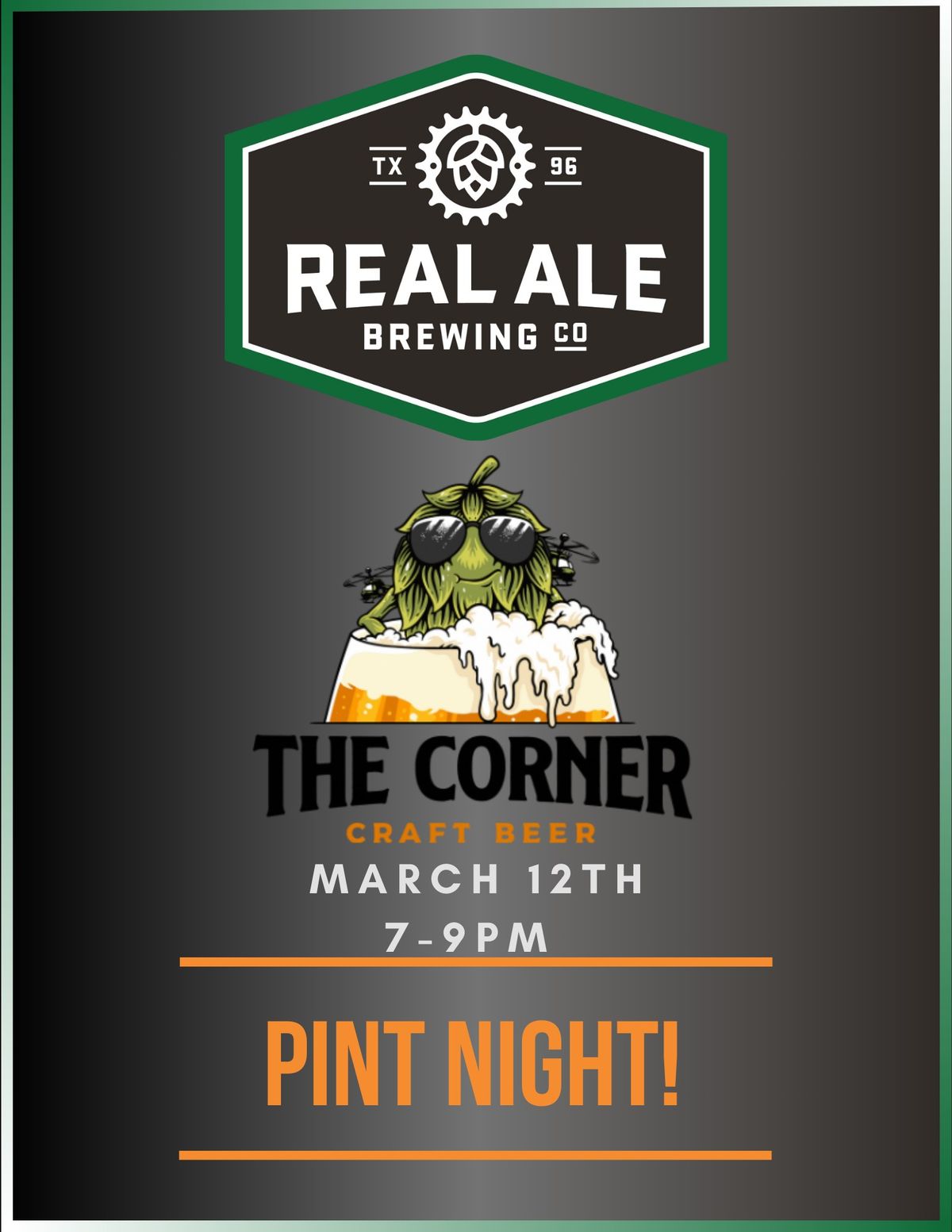 Real Ale Pint Night!