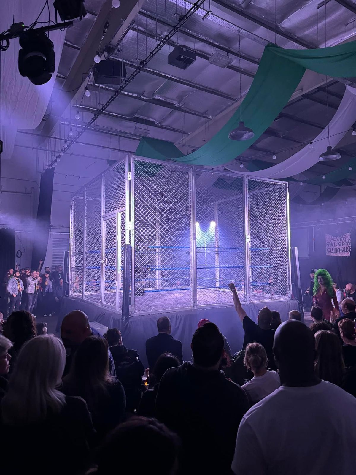 Live Wrestling back in Southampton- STEEL CAGE MATCH