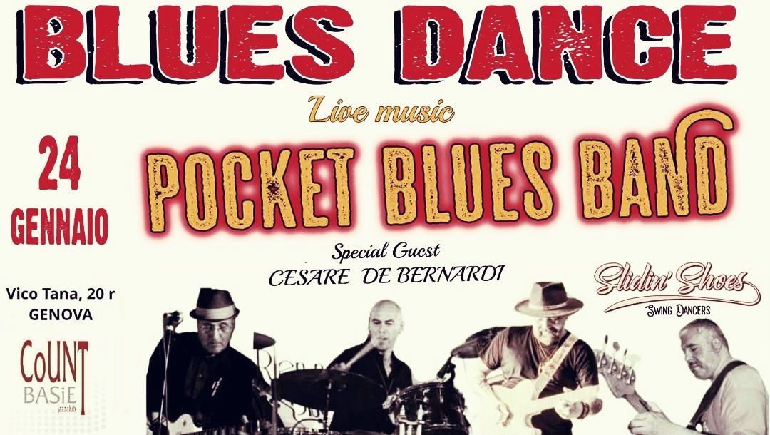 BLUES DANCE al COUNT BASIE live music with POCKET BLUES BAND