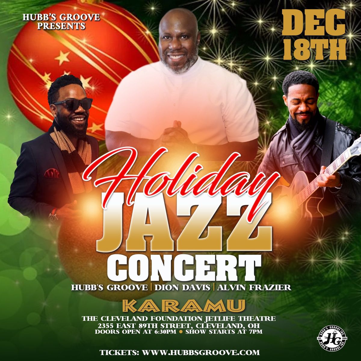 Hubb's Groove Holiday Jazz Concert