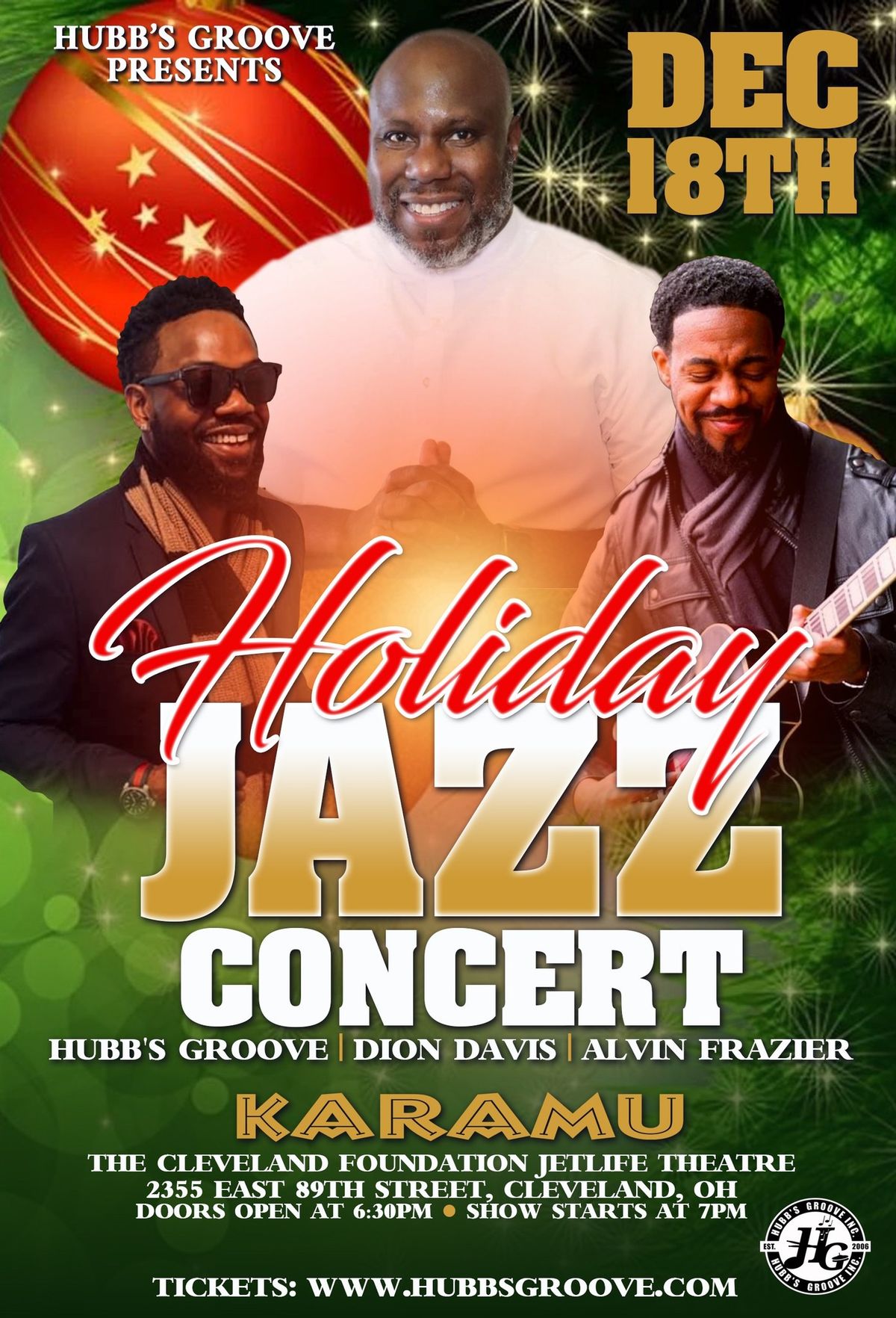 Hubb's Groove Holiday Jazz Concert