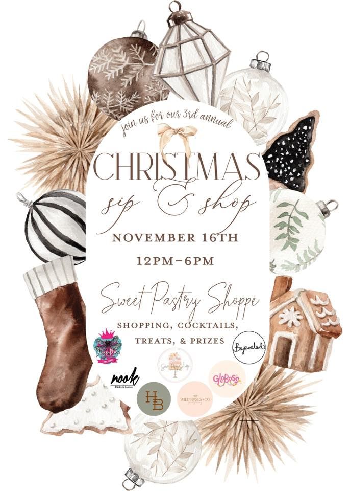 Holiday Sip & Shop! 