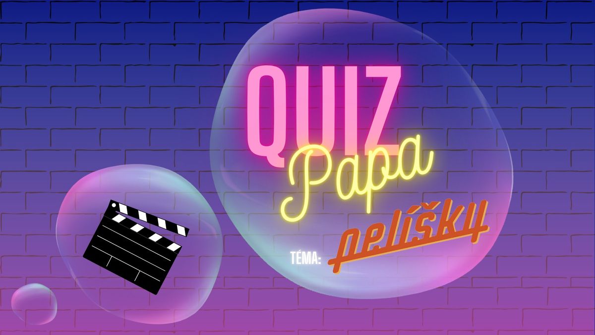 Papa Quiz na t\u00e9mu: Pel\u00ed\u0161ky