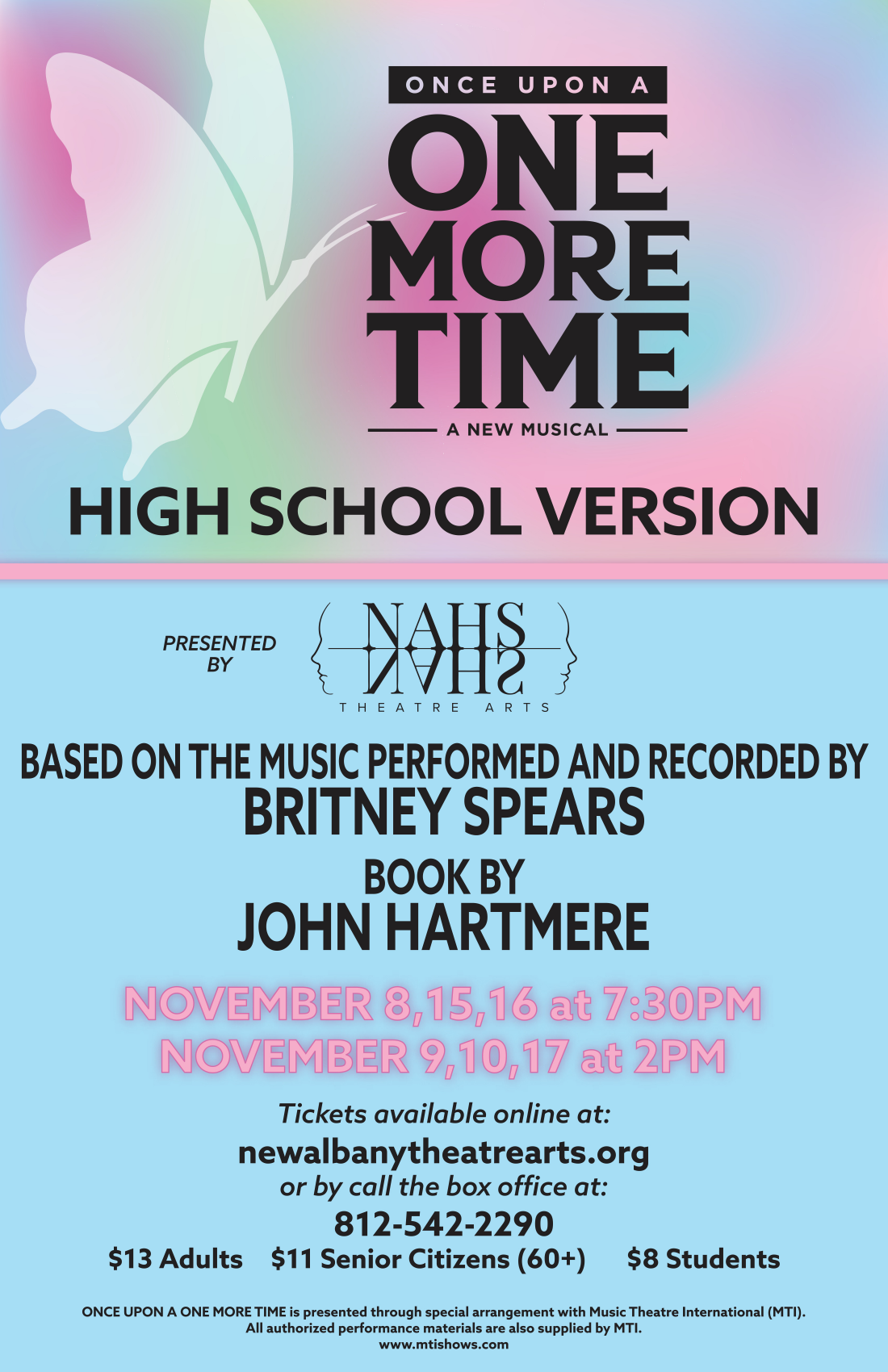 Once Upon A One More Time at Capital One Hall