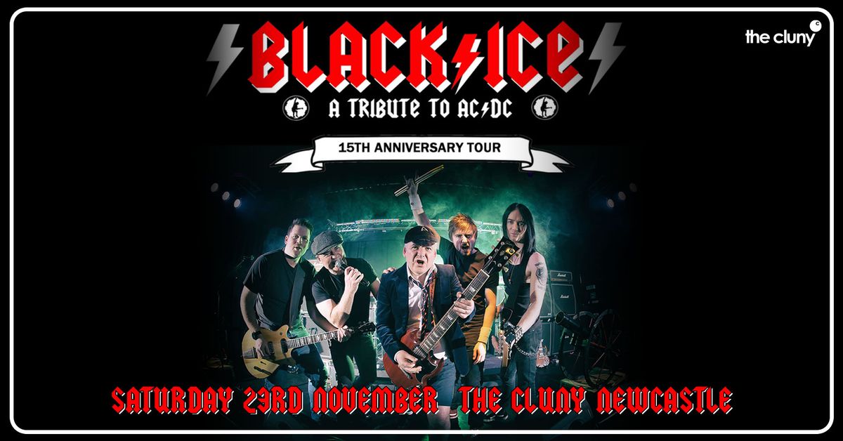 BLACK ICE: A TRIBUTE TO AC\/DC \/\/ The Cluny Newcastle