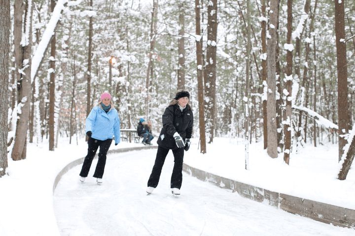 Homeschoolers at Muskegon Winter Sports Complex \u2744\ufe0f