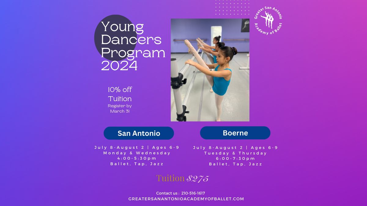 Young Dancers' Summer Program 2024 | SAN ANTONIO