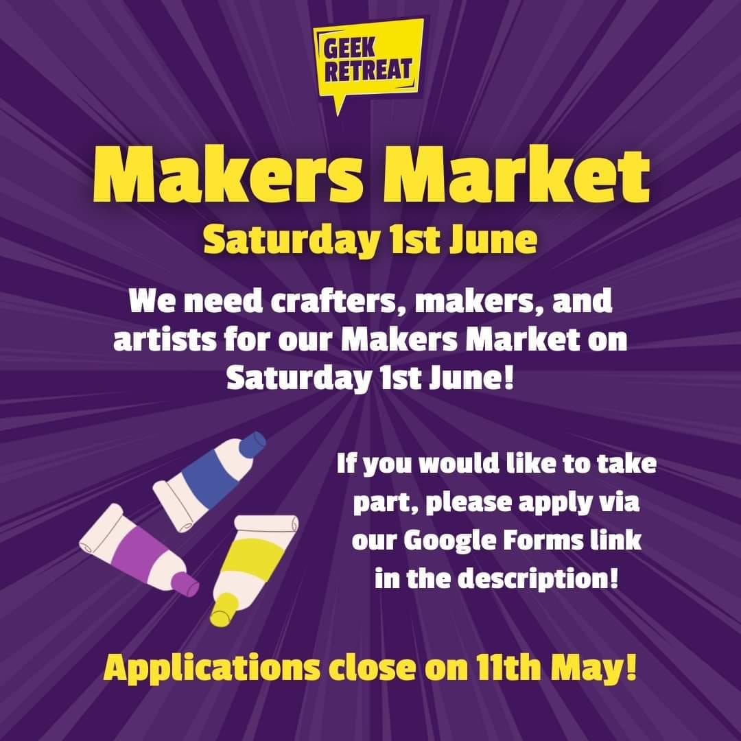 Makers Market At Geek Retreat Liverpool 