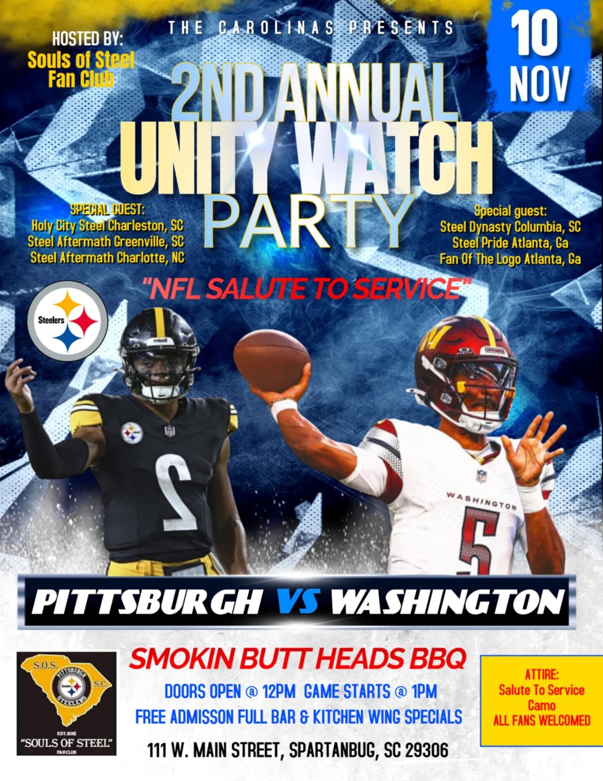 2nd Annual Unity Watch Party