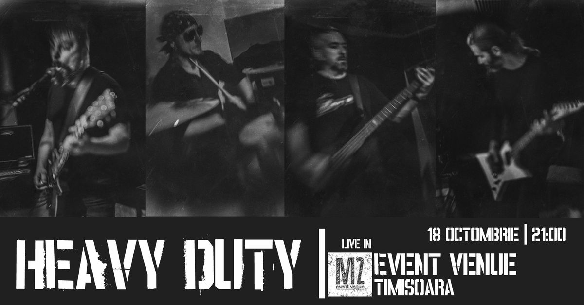 Heavy Duty Sibiu concert lansare album